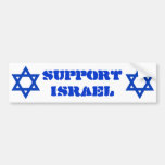 De Sticker van de Bumper van Israël van de steun Bumpersticker
