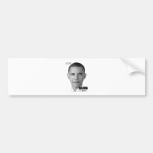 De Sticker van de Bumper van Obama van Barack Bumpersticker