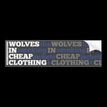 De Sticker van de bumper: Wolven bumperstickers