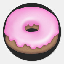 De Sticker van de doughnut - SRF