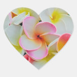 De Sticker van de Fantasie van Plumeria