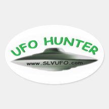 De Sticker van de Jager van het UFO
