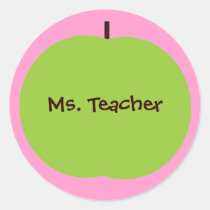 De Sticker van de leraar - Retro Apple stickers