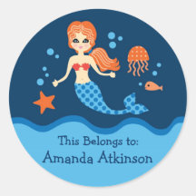 De Sticker van de meermin