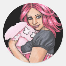De Sticker van de Overdosis van Cuteness