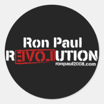 De Sticker van de Revolutie van Ron Paul