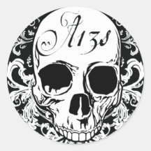 De Sticker van de schedel