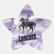 De Sticker van de Ster van de lansier