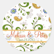 De Sticker van de Verbinding van Paisley