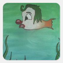 De Sticker van de Vissen van de clown (Blad van 20