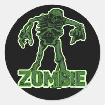 DE STICKER VAN DE ZOMBIE