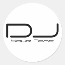 De Sticker van DJ