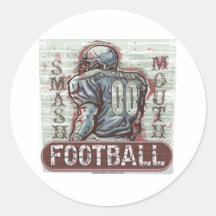 De Sticker van het Football van de Mond van de ine