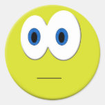 De Sticker van het Gezicht van Smiley