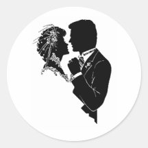 De Sticker van het Huwelijk RSVP
