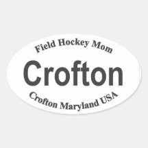 De Sticker van het Mamma van het Hockey van Maryla