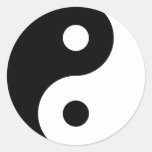 De Sticker van het Symbool van Yang van Yin