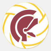 De Sticker van het Volleyball van Lassiter