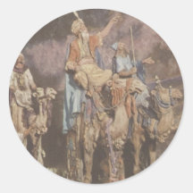 De sticker van Kerstmis - Drie Wijzen (2)