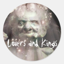 De Sticker van minnaars en van Koningen de "Bruid 