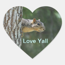 De Sticker van Yall Sparkie van de liefde