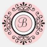 De Stickers Aanvankelijke B van de Verbinding van 