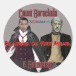 De Stickers Halloween - Barackula & Bidenstein van