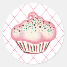 De Stickers van Cupcake