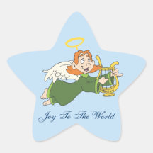 De Stickers van de Engel van Kerstmis