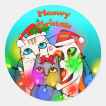 De Stickers van de Giften van de Katten van de Ker