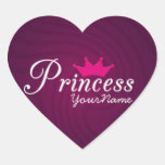 De Stickers van het Hart van de prinses