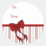 De Stickers van het Label van de Gift van de Boog 