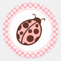 De Stickers van het lieveheersbeestje