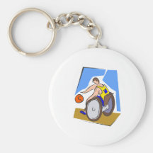 De Stoel van het basketbal Sleutel Hangers