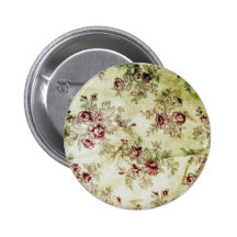 De Stof van oma's van rozen Speldbuttons