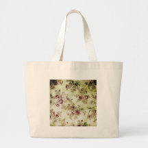 De Stof van oma's van rozen Tas