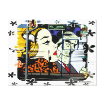 De Straat van McAnus Stretched Canvas Prints
