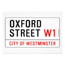 De Straat van Oxford Persoonlijke Aankondiging