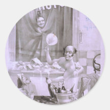 De stralen in een Hete oude Tijd, 'Negentig in Sha Sticker
