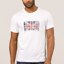 De Streepjescode van het Verenigd Koninkrijk Shirt