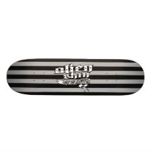 De Stroken BLK van het snoep Skateboard Decks