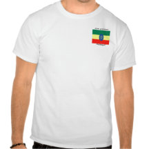 De t-overhemd-trots van Ethiopië van Ethiopië Tshirts