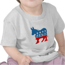 De T-shirt van de Democraat van Obama