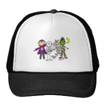 De T-shirts en de Giften van de Monsters van Hallo petten