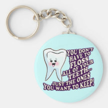 De TandHygiënist Periodontist van de tandarts Sleutelhangers