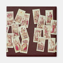 De tarotkaarten van Belangrijkste Arcana Koelkast Magneetjes