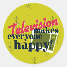 De televisie maakt iedereen Gelukkig! Het Goud van Sticker