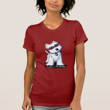 De Tengere T-shirt van Westie van Doggles