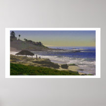 De textuur van Windansea Print