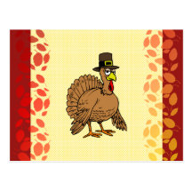 De Thanksgiving van de Bladeren van de Herfst van  Wens Kaart